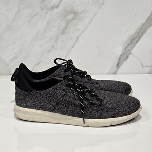 TOM'S | Cabrillo Casual Black Terry Cloth Men's Sneakers Size 11.5